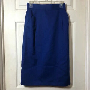 Harve Benard Blue Maxi Skirt